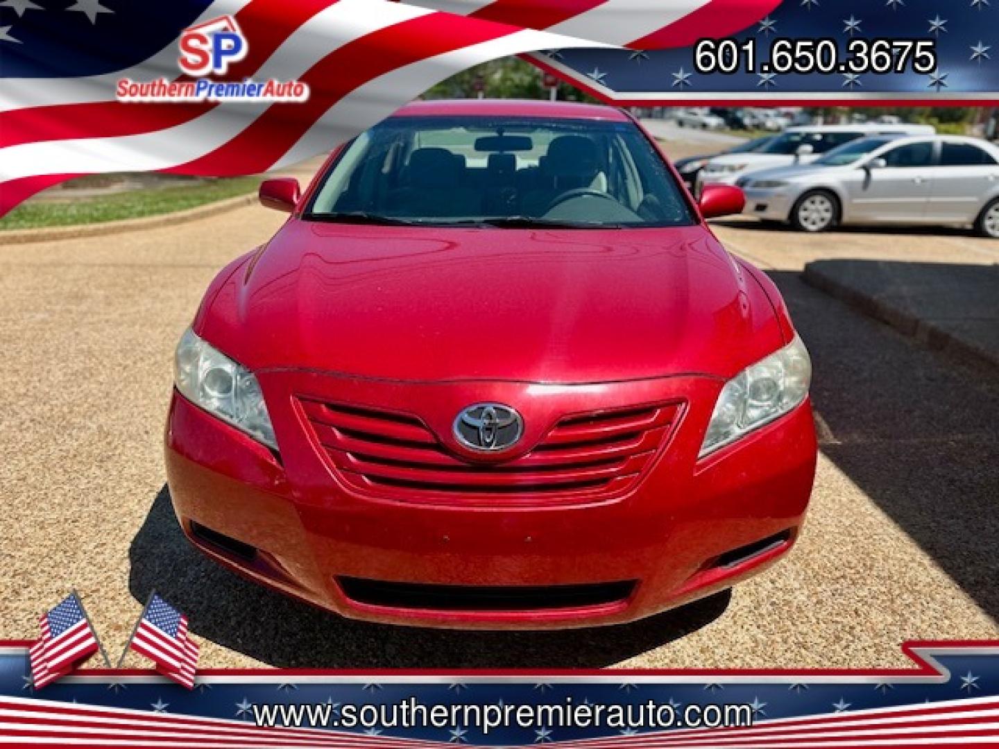 2009 RED TOYOTA CAMRY CE; SE; LE; XL (4T1BE46K79U) , located at 922 W. Beacon St., Philadelphia, MS, 39350, (601) 650-3675, 32.770447, -89.127151 - Photo#1